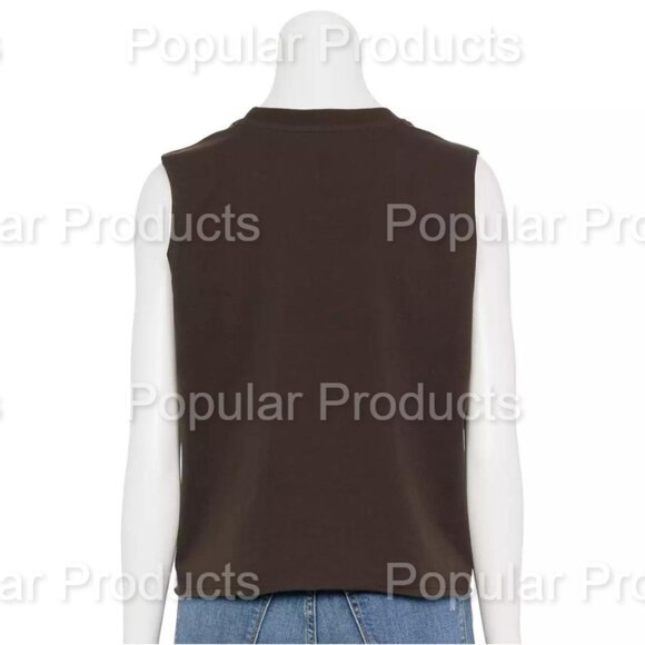 B2G1F! Disney |  Retro Mickey Mouse Boxy Tank - Picture 3 of 6